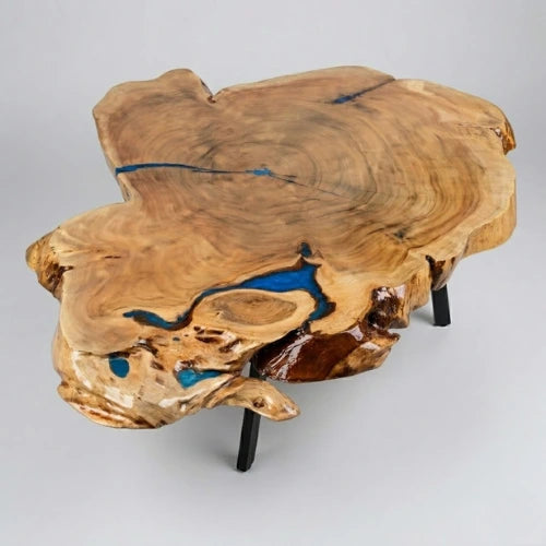 Blue Dot Center Table – Modern Elegance for Your Living Space