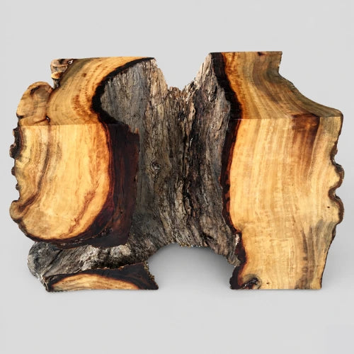 Handcrafted Live Edge Fireplace Mantel
