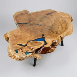 Blue Dot Center Table – Modern Elegance for Your Living Space