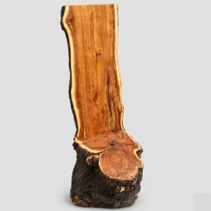 Premium Live Edge High Back Chair