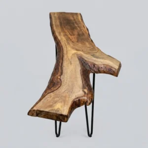 Live Edge Console Table – Handcrafted Rustic Wooden Accent Table